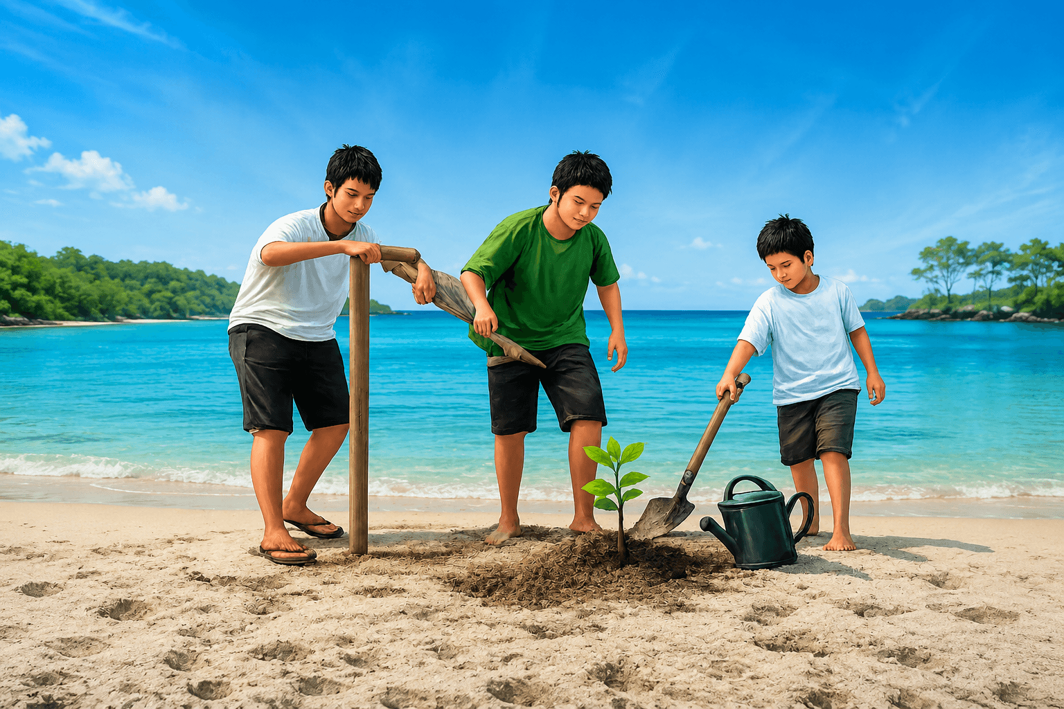 Bersih Pantai Anyer